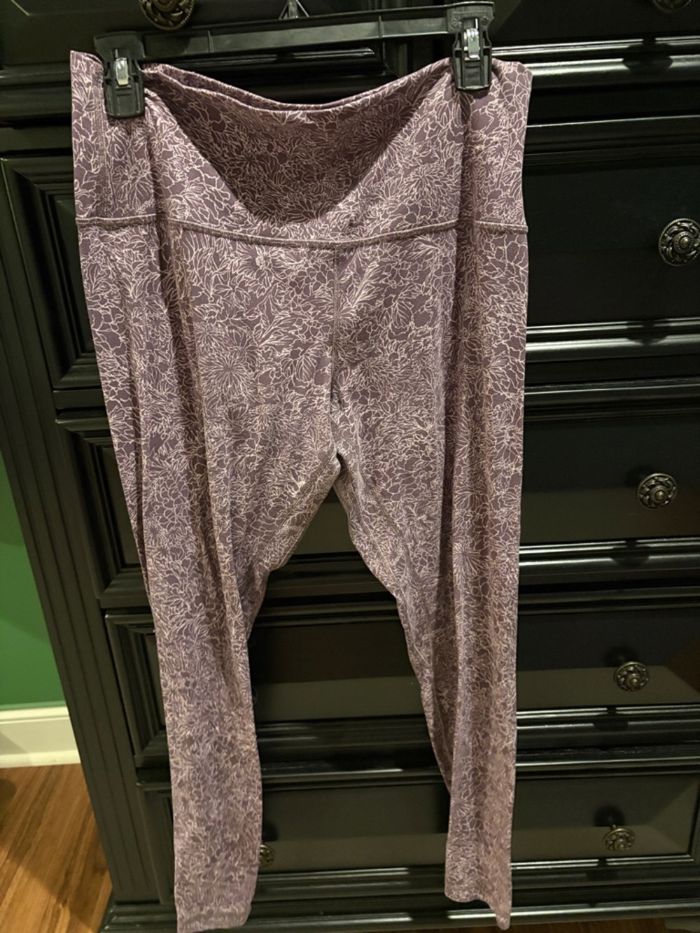 lululemon athletica Lavender Floral Print align Leggings